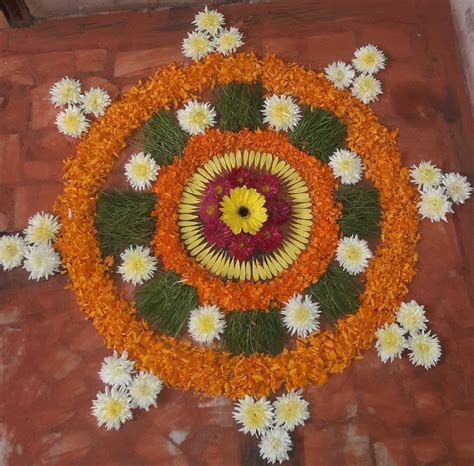 flower rangoli designs easy|beautiful rangoli designs with flowers.